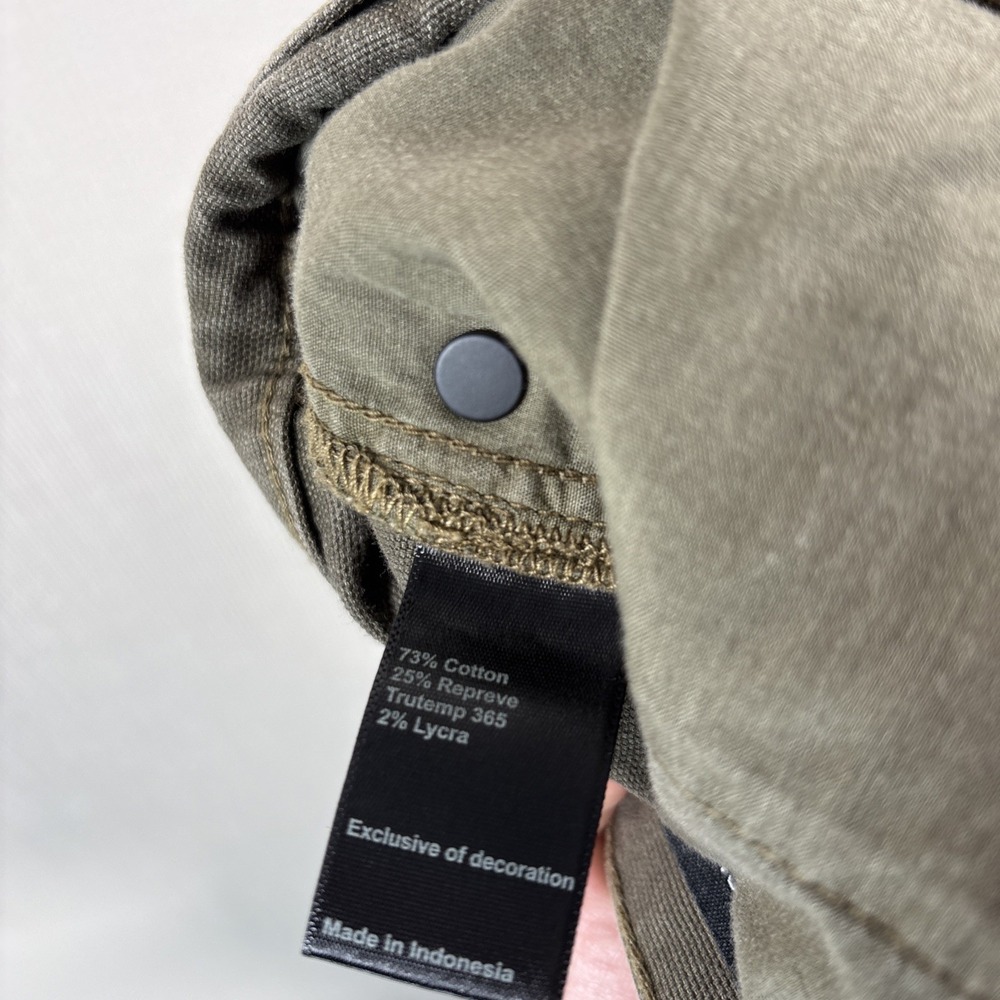 Proof Rover Pants Mens 34x32 Green Slim Fit Huckberry Stretch Canvas Straight - Picture 8 of 10